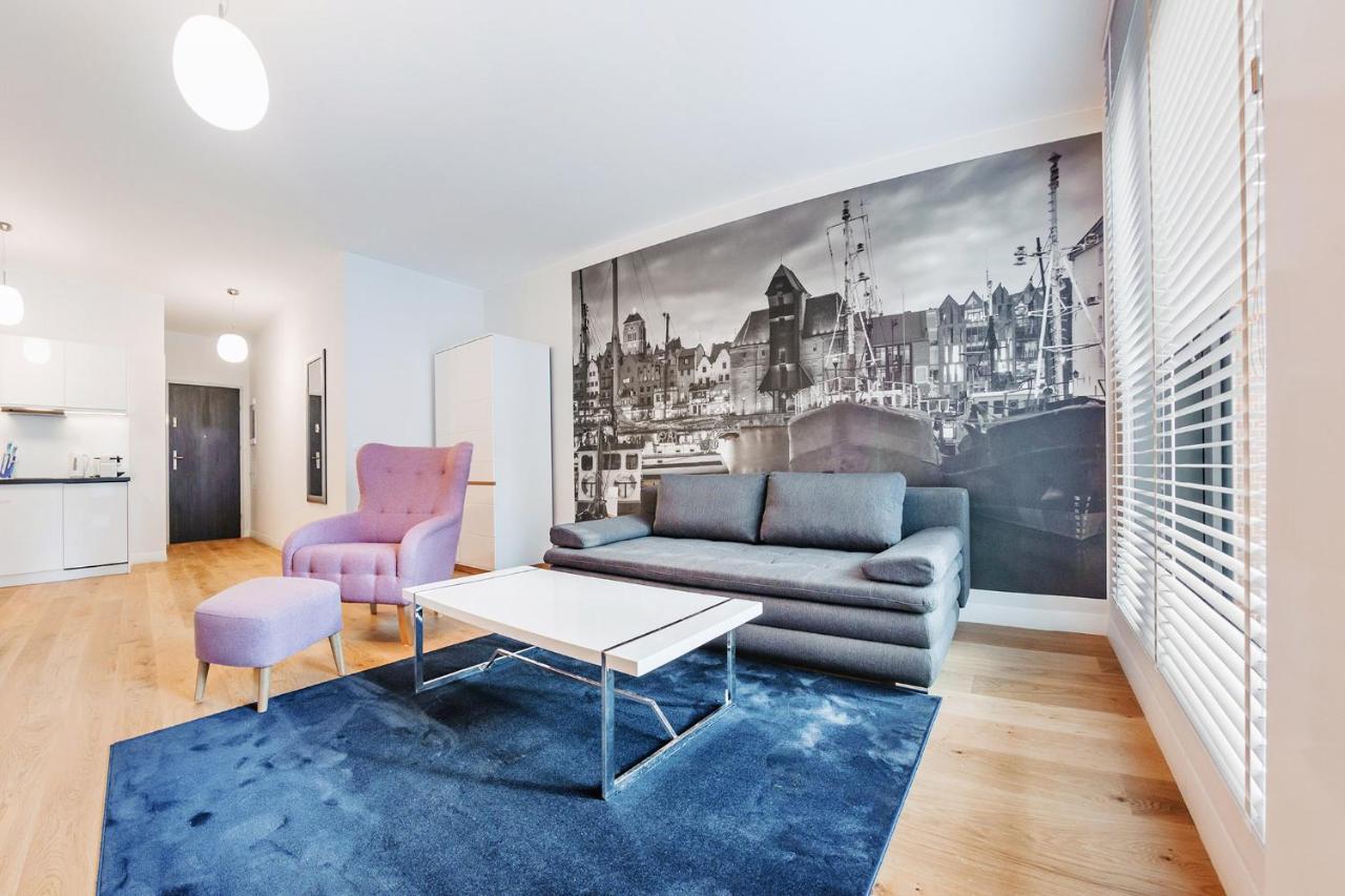 Viu Apartament Z Tarasem W Sercu Gdanska מראה חיצוני תמונה